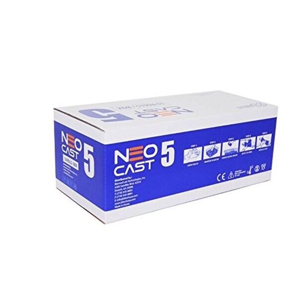NEO Cast 5 in. x 4 yards Polyester Casting Tape - Dark Blue - 20 Rolls - T&S Outlets