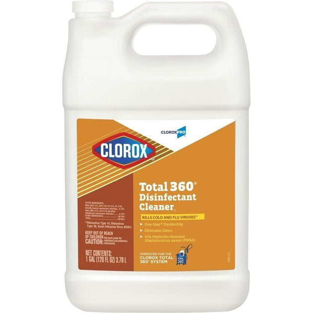 1 Gallon Of Clorox Total 360 Disinfectant Cleaner - QTY 2 - T&S Outlets